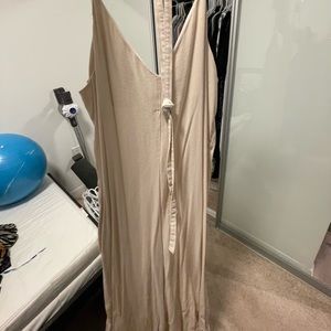 H&M Beige Jumpsuit